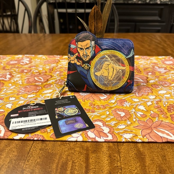 LOUNGEFLY Marvel Dr Strange Multiverse Wallet - Picture 9 of 16